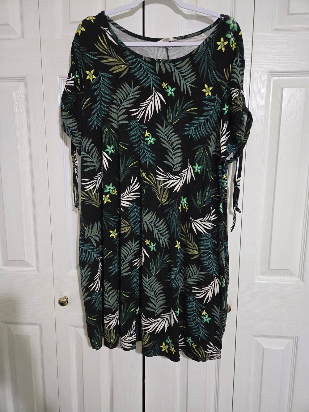 Terra & sky 2x women's floral print dress